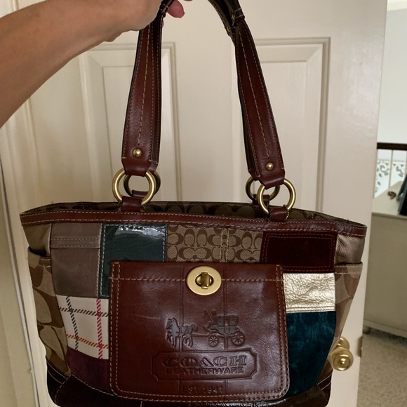 Coach patchwork purse - Picture 5 of 5